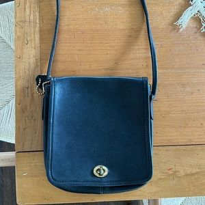 Vintage Coach Saddle Bag